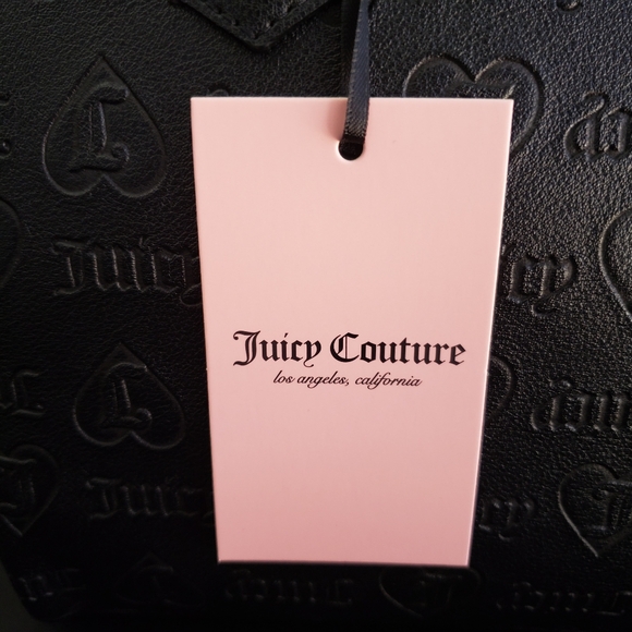 Juicy Couture Bestsellers Black Liquorice Satchel NWT - Picture 12 of 16